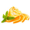 Fruchteis-Orange-mit-Basilikum