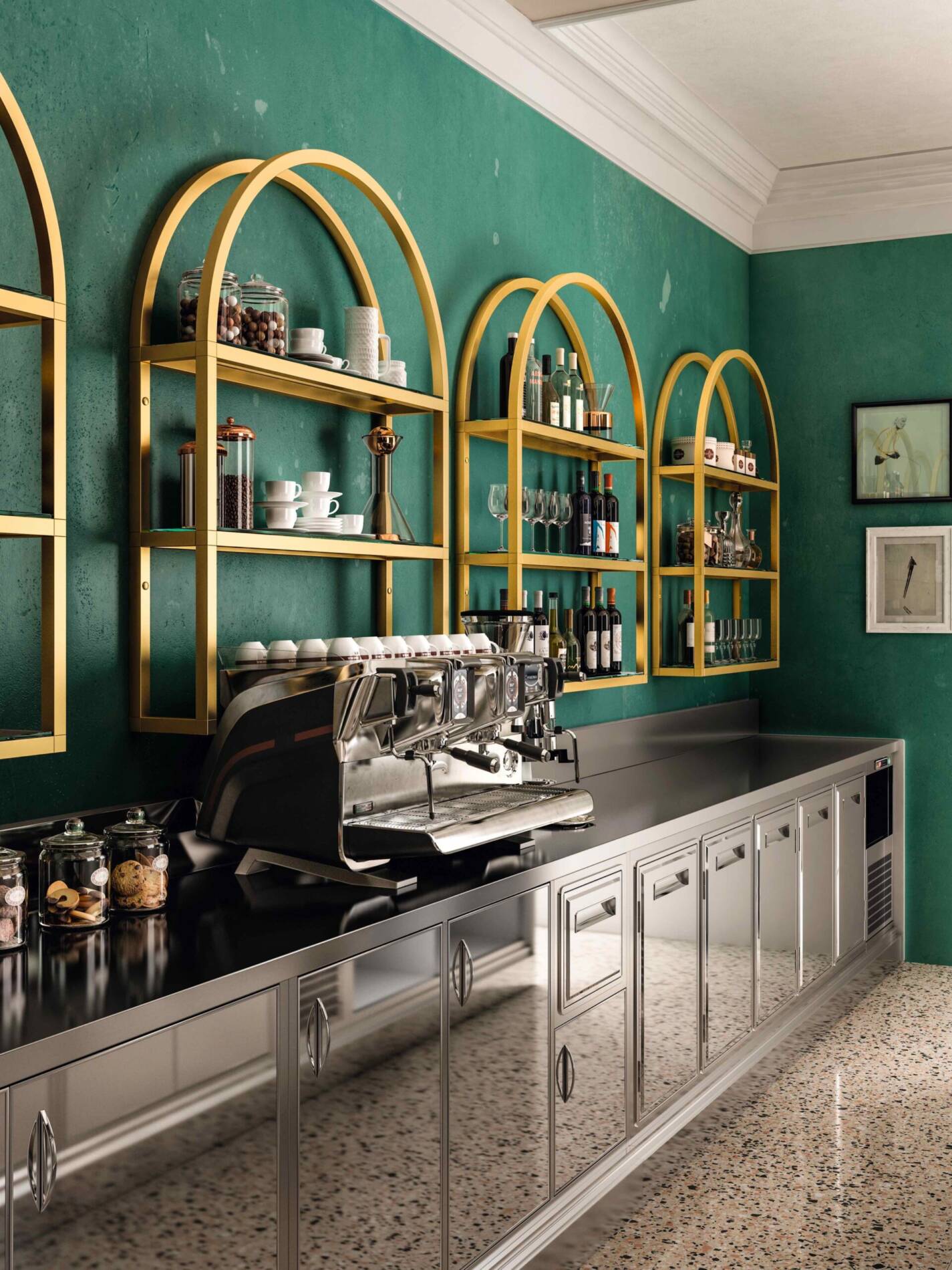 Gelateria Einrichtung