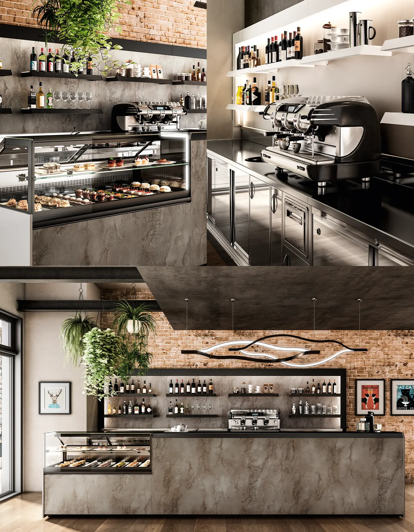 Patisserie und Bäckerei Einrichtung