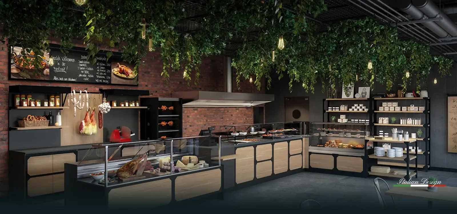 Eisdiele Einrichtung