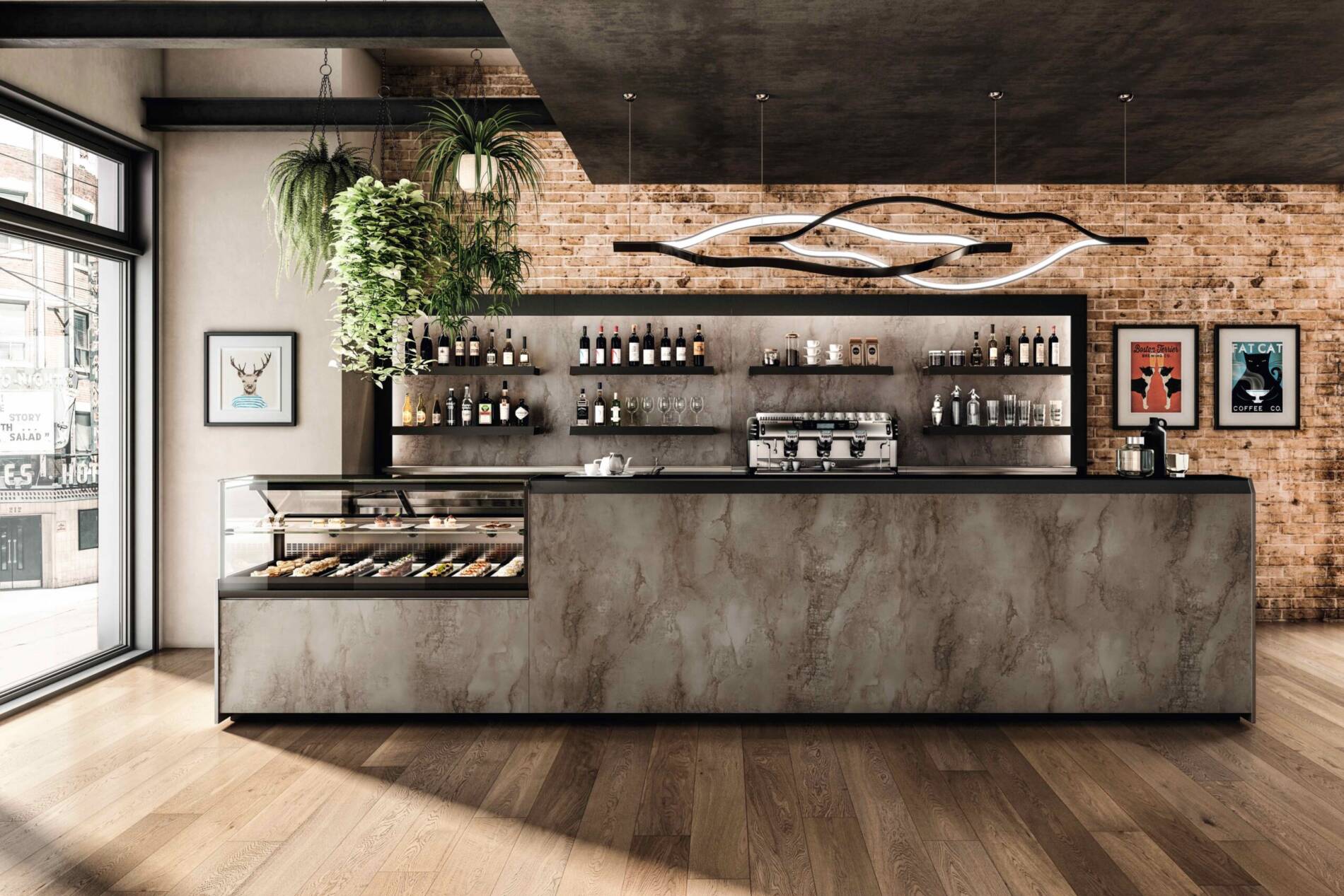 Patisserie Einrichtung